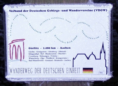 Wanderweg der Deutschen Einheit