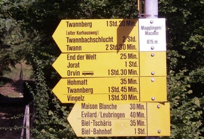 Wandertafel